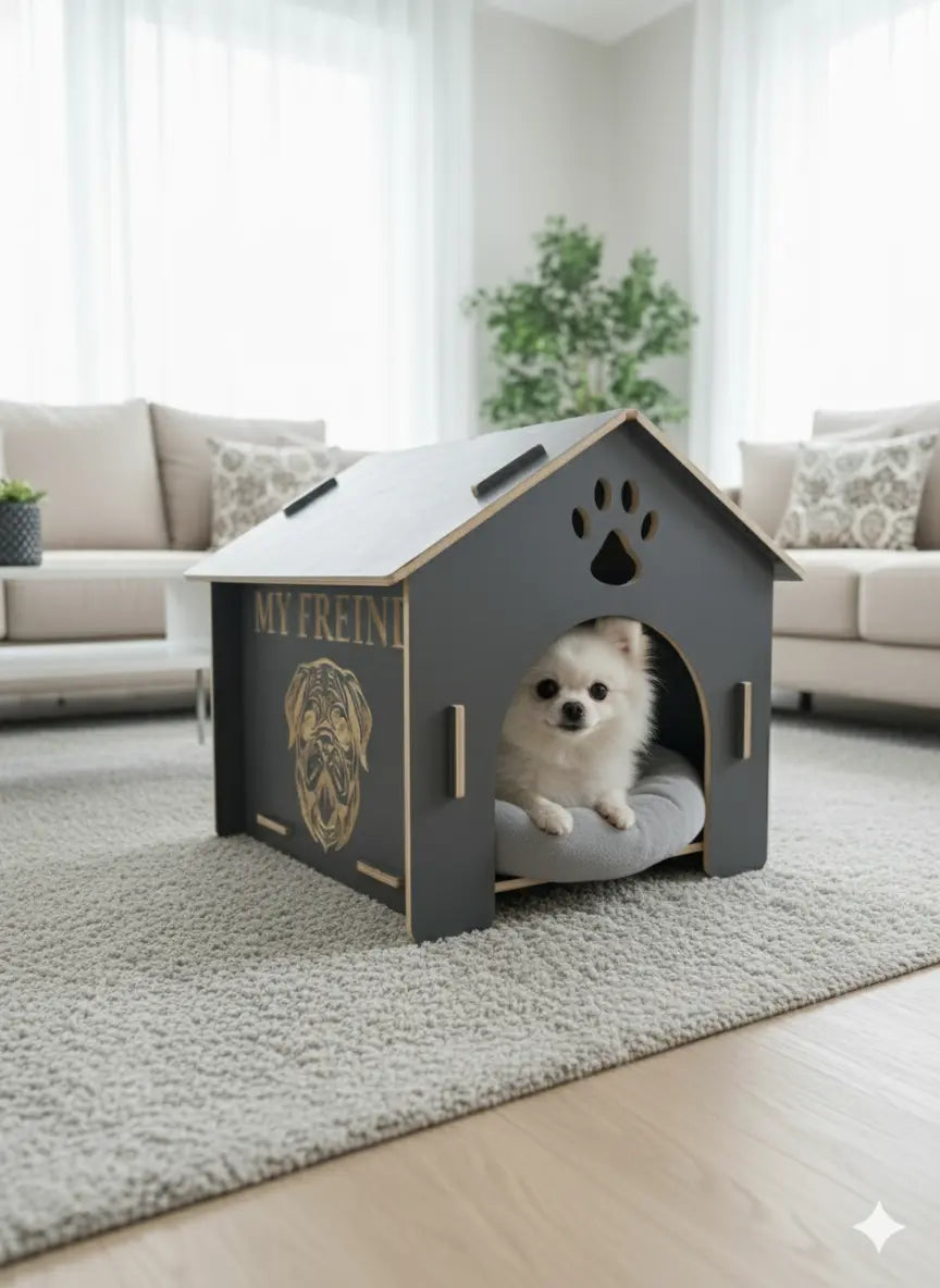 Maison/Niche Premium en Bois