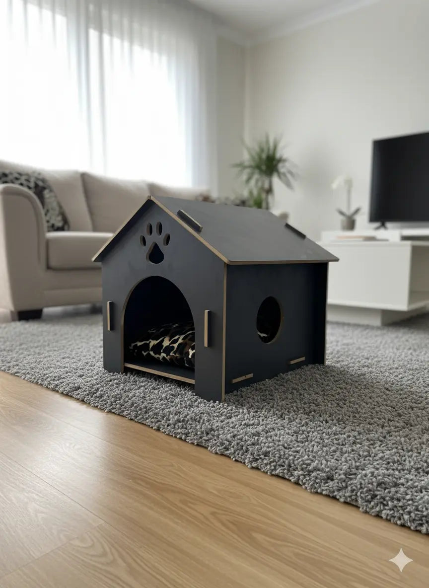 Maison/Niche Premium en Bois