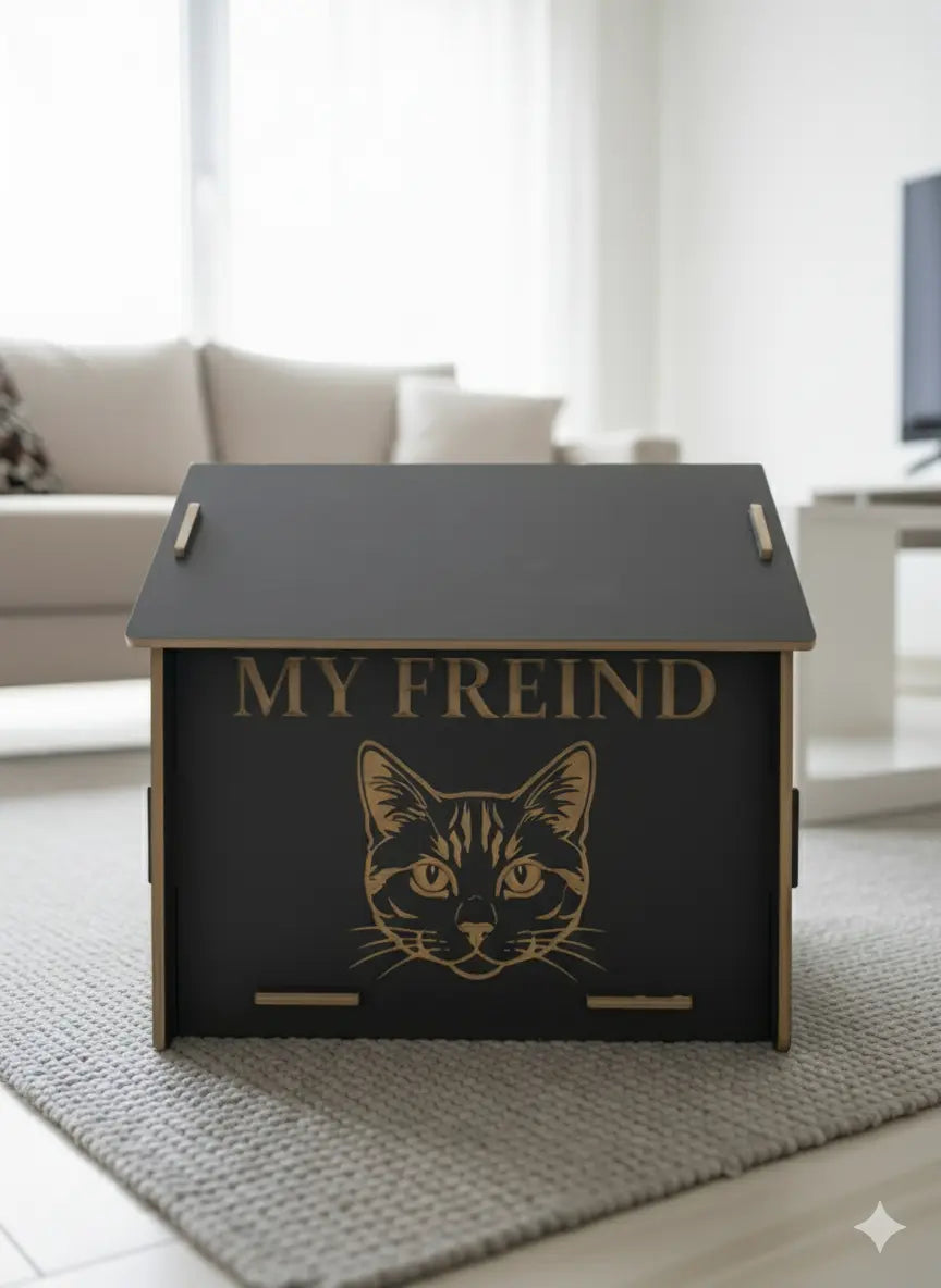 Maison/Niche Premium en Bois