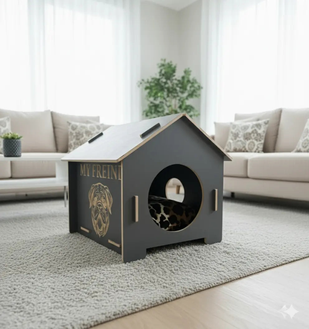 Maison/Niche Premium en Bois